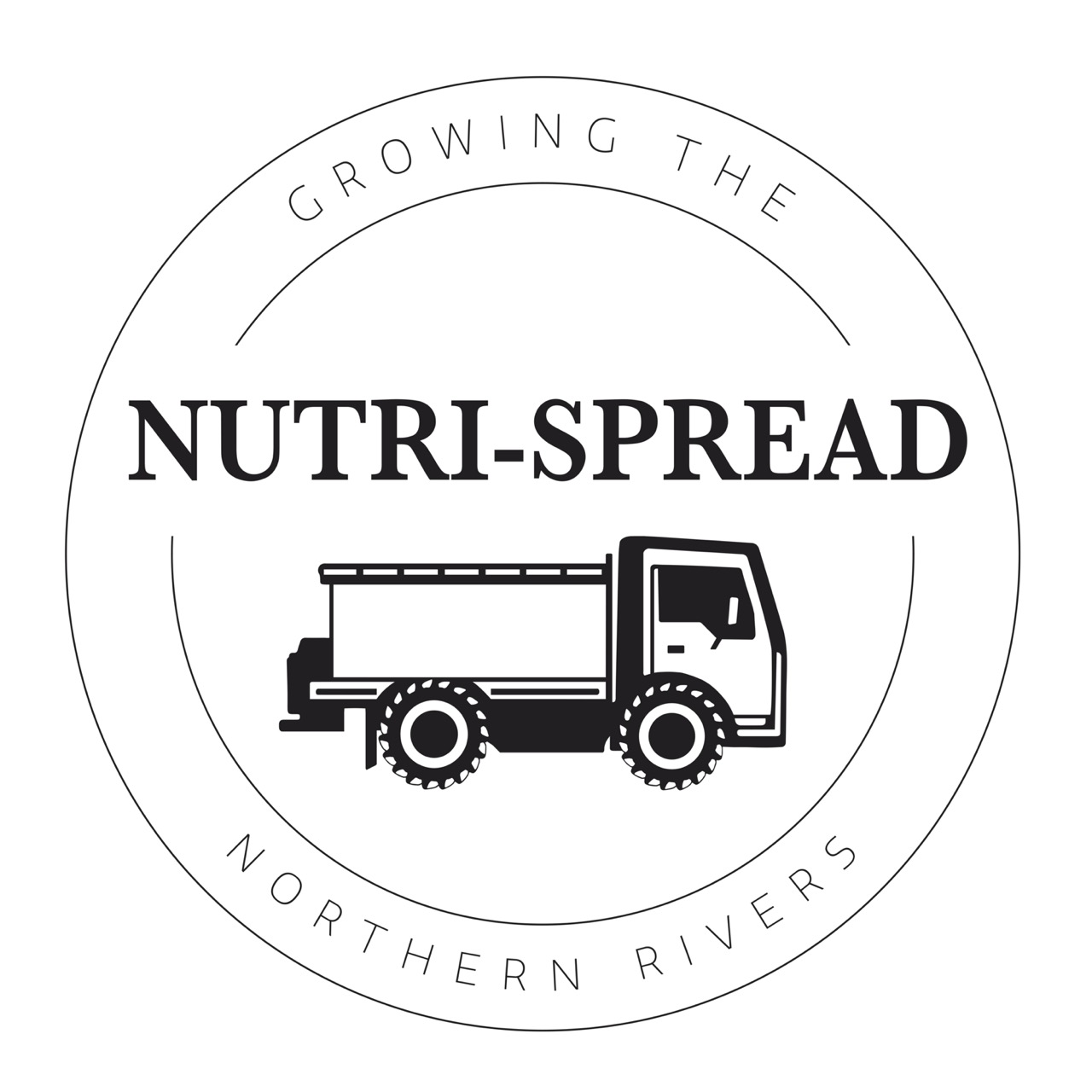 NUTRI-SPREAD logo. Growing the Northern Riveers